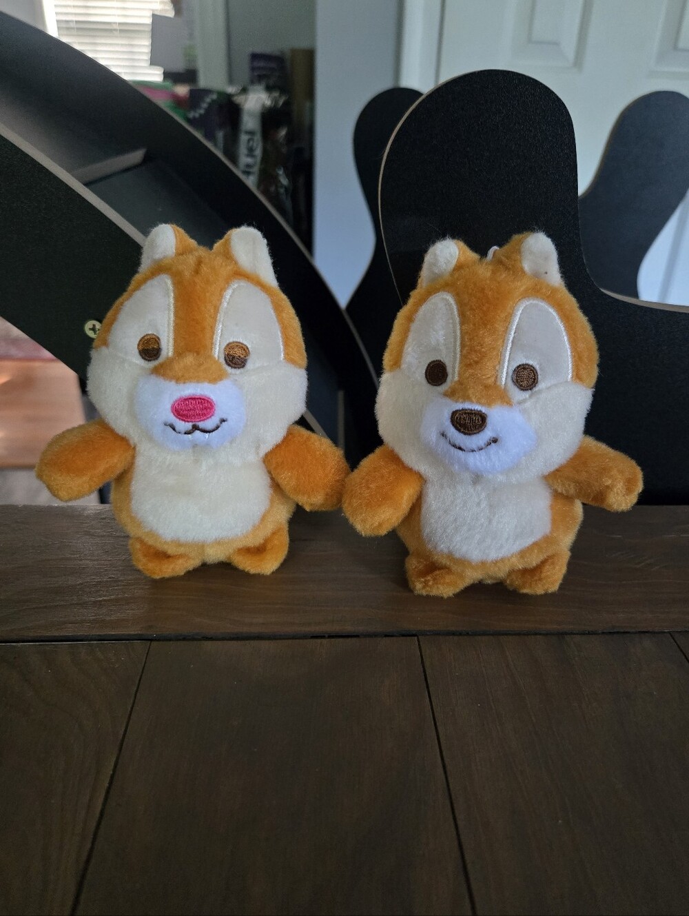 Disney Chip And Dale Plush Chipmunk Stuffed Clips